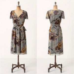 Anthropologie Bronwen Wrap Dress